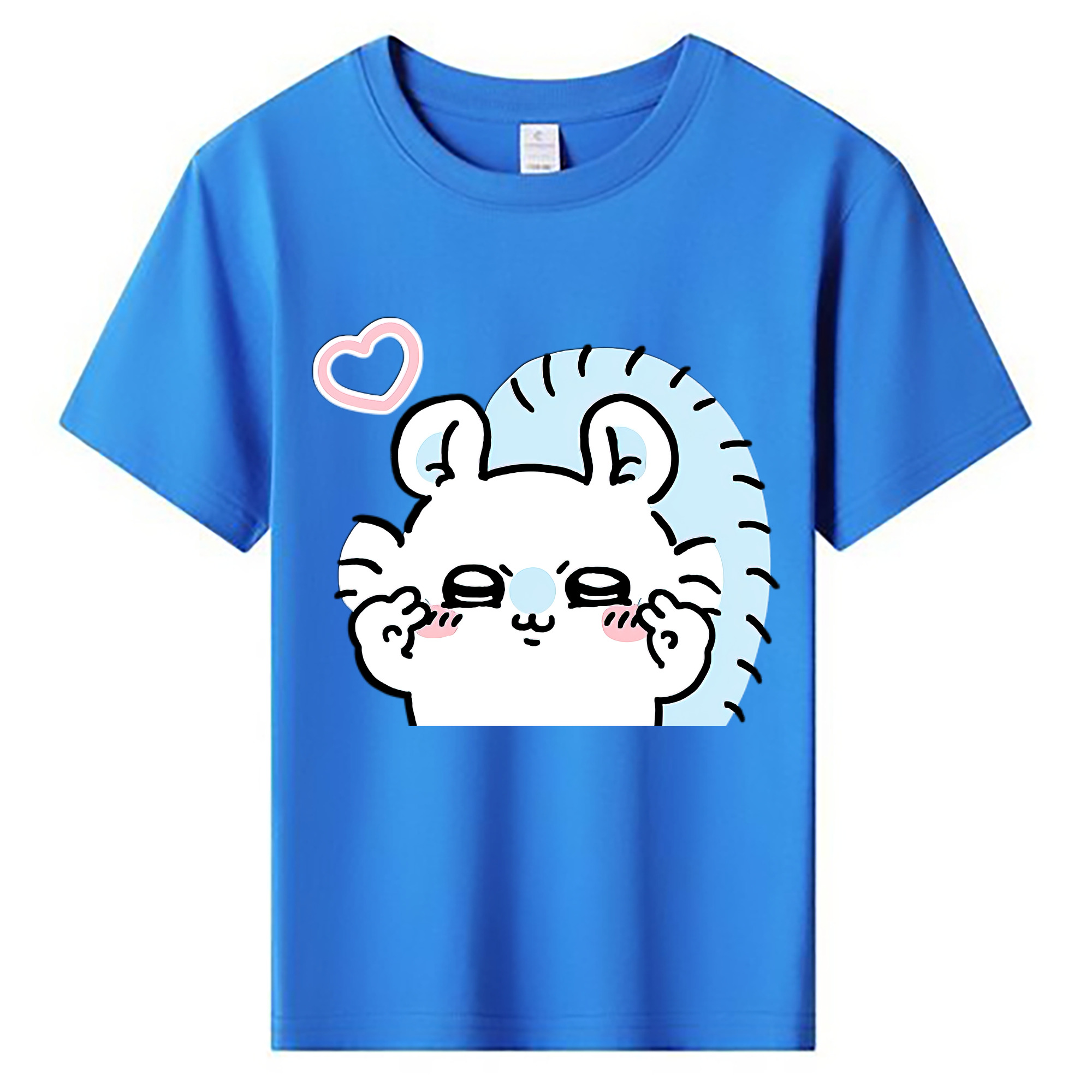 （画像用） ちいかわ モモンガ Chii-kawa Momonga 綿100％キッズTシャツ（フロントプリント）